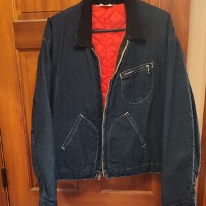 Key Imperial Vintage 1970s denim Chore Jacket.